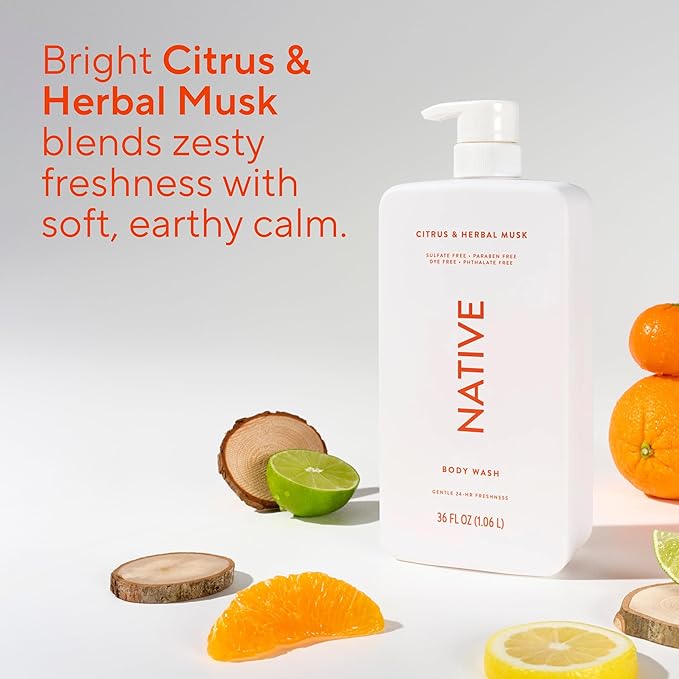 Native Sulfate Free Body Wash Contains Naturally Derived Ingredients | - Image 5
