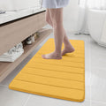 Buganda Memory Foam Bath Mat, Ultra Soft and Non-Slip Bathroom Rugs, Water by Buganda
