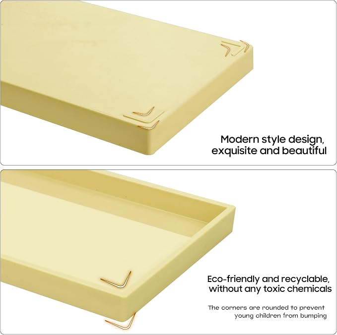 Vanity and Bathroom Tray, Waterproof Vanity Tray - Image 6