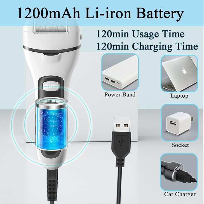 Callus Remover for Feet Electric Foot File, 13-in-1 Professional Pedicure Tools - Image 4