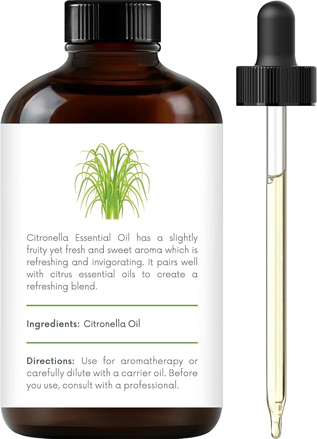 Handcraft Blends Citronella Essential Oil – Huge 4 Fl Oz – 100% Pure and - Image 3