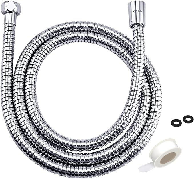 Klabb 59 Inch/150cm Stainless Steel Handheld Shower Hose, Flexible and Durable by KlabbSanitary