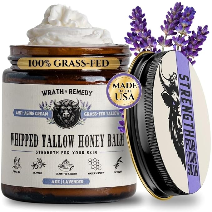 Organic Beef Tallow for Skin - 4 OZ — Grass Fed Beef Tallow for face + Body — - Image 9