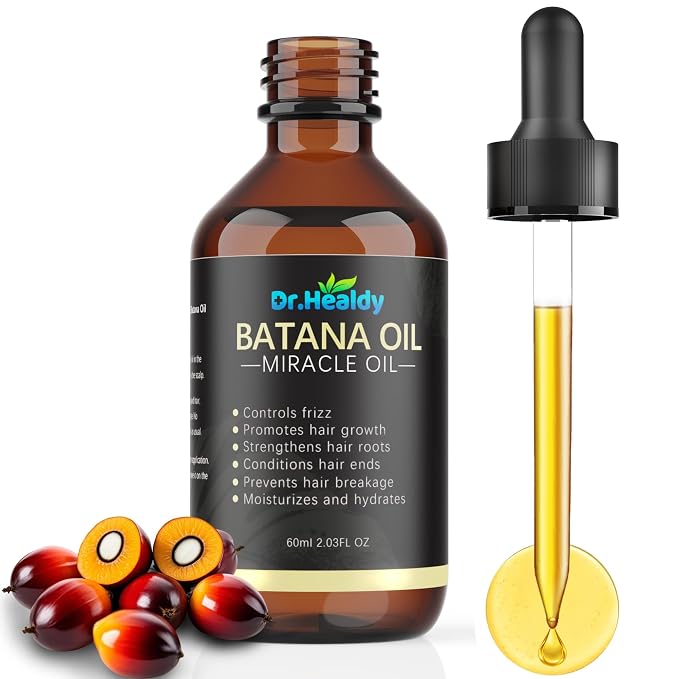 Batana Oil for Hair Growth, 100% Pure & Unrefined by DrHealdy