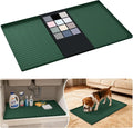URMONA Waterproof Silicone Under Sink Mat 31'' x 19'' Shelf Liner by URMONA