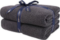 Everplush Diamond Collection Extra Large Bath Towel Sheet – 2 PK, Super Soft & by Everplush