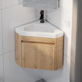 eclife 22" Corner Bathroom Vanity Sink Combo by eclife