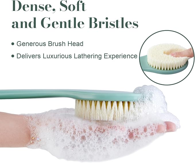 Back Scrubber for Shower, Shower Body Brush for Cleaning - Image 5