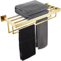 KOKOSIRI Towel Shelf Holder 20'' Bathroom Towel Rack by KOKOSIRI