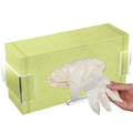 NiHome Clear Wall-Mounted Acrylic Glove Box Holder Dispenser by NiHome