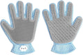 Pet Hair Remove Glove for Dogs & Cats, 2-in-1 Massage Grooming Tool, Efficient by Natunofu