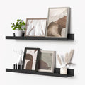 Heimlove Picture Ledge Shelf, Floating Shelves Set of 2, 24 Inches Picture Shelf by Heimlove