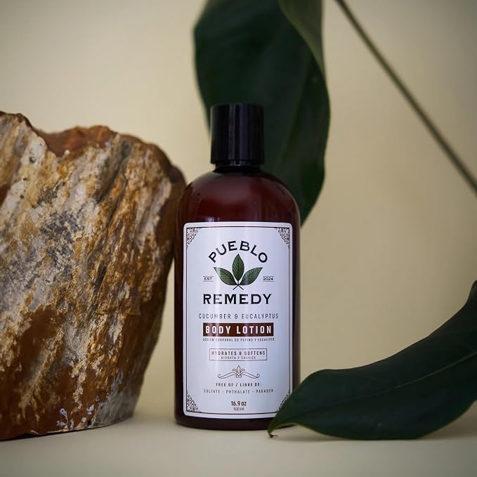 Pueblo Remedy Body Lotion, Cucumber & Eucalyptus – Hydrating & Softening - Image 7