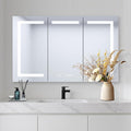 48" x 30" LED Lighted Medicine Cabinet by Unknown