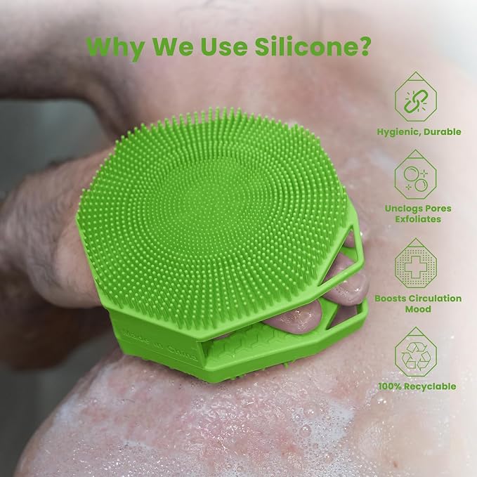 iTokGoK® Premium Silver-Infused Double-Sided Design 2-in-1 Silicone Body - Image 3
