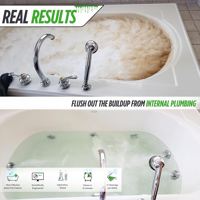 Oh Yuk Jetted Bathtub Cleaner for Jet Tubs, Whirlpools, The Most Effective - Image 7