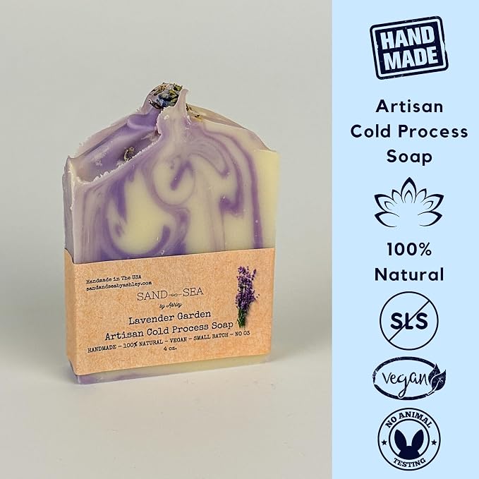 Birthday Gift Baskets for Women, Handmade Lavender Gift Box, Natural Relaxing - Image 3