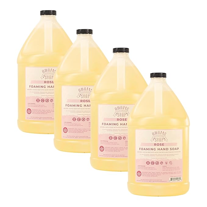 Adams Handmade Soap Liquid Foaming Soap 1 Gal by AdamsHandmadeSoap