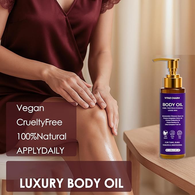 Vitae Charm Body Oil, Luxury Body Oil - Image 9