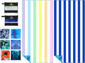 2 Pack Microfiber Lightweight Thin Beach Towel Sand Free Quick Dry Super by Yongoesbeachtowel