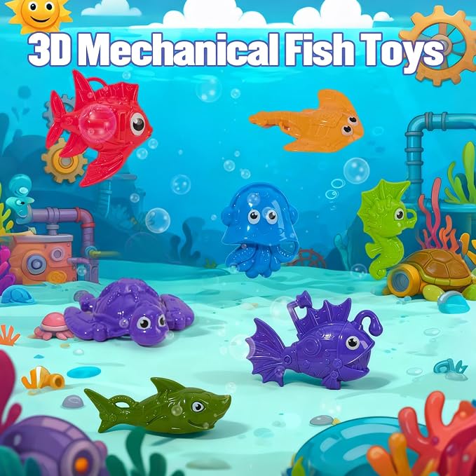 Bath Toys for Kids Ages 1-3, Water Pool Toys for Kids Ages 1 2 3 4 5 6 Years Old - Image 4