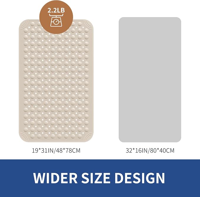 OTHWAY Non Slip Bathtub Mat, Anti-Slip Mats - Image 2
