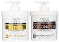 Advanced Clinicals Unscented Retinol Body Lotion & Face Moisturizer + Coconut by AdvancedClinicals