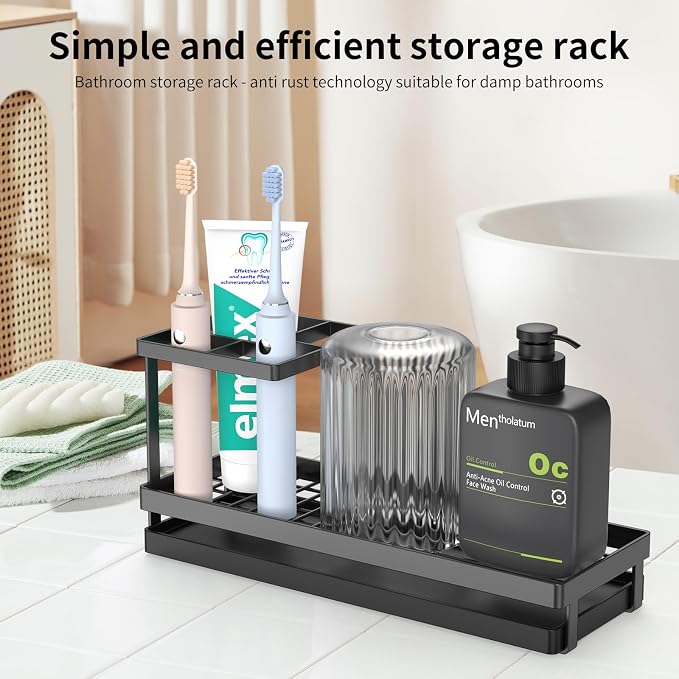 Toothbrush Holders for Bathrooms, Tooth Brushing Holder Electric Toothbrush and - Image 5