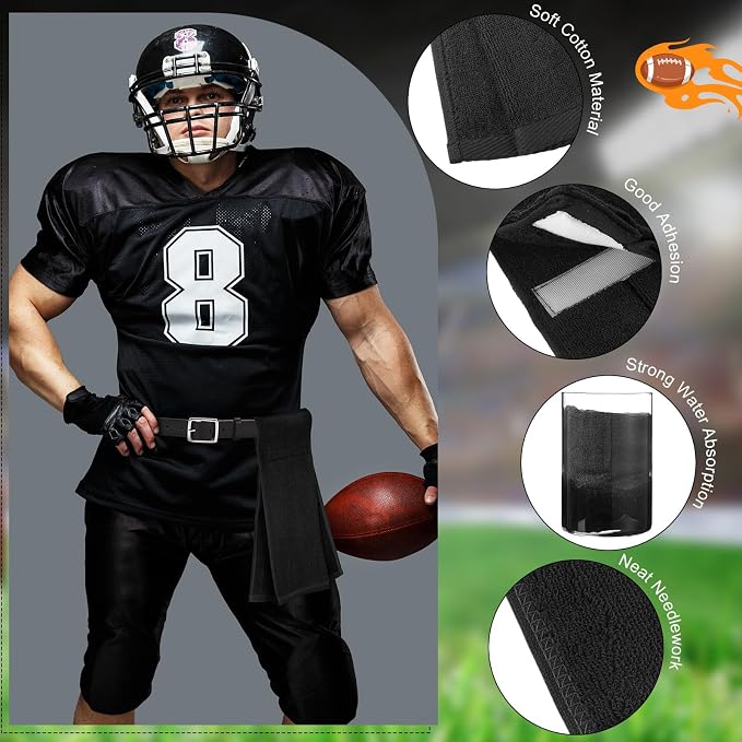 Shimeyao 3 Pcs Cotton Sports Football Towel - Image 3