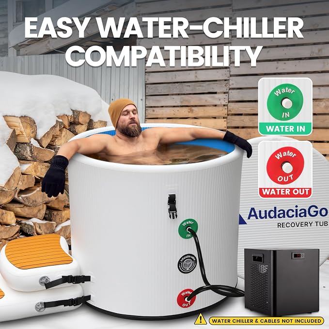 XXL Ice Bath Tub for Athletes, Compatible - Image 2