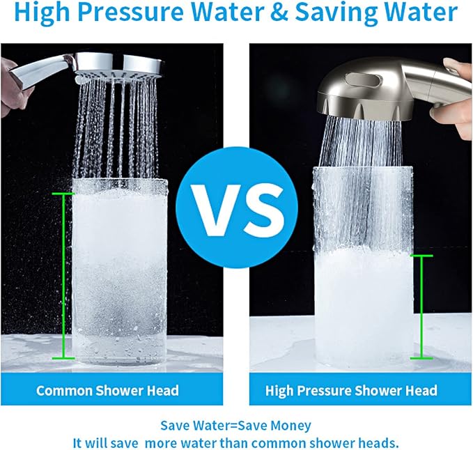 KAIYING Drill-Free High Pressure Handheld Shower Head - Image 5