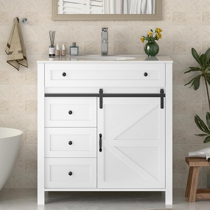Vabches 36 Inch Bathroom Vanity by Vabches