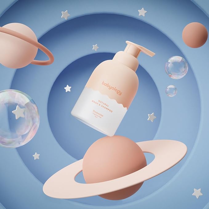 Babyology All Natural Baby Wash and Shampoo - Image 6