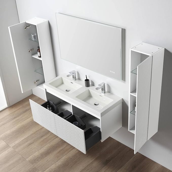 Blossom 48 Inch Double Sink Bathroom Vanity - Image 4