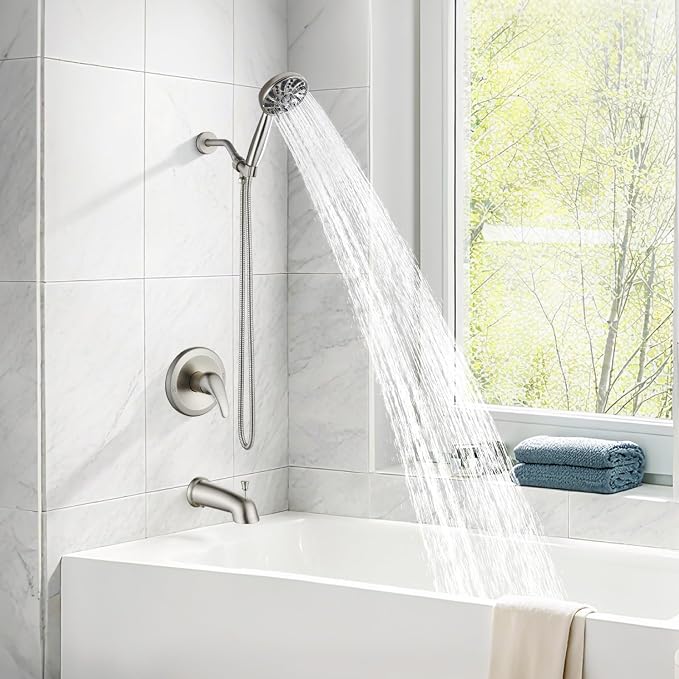 gotonovo Bathroom Shower Head Kit High Pressure Combo System Shower Faucet 6 - Image 6