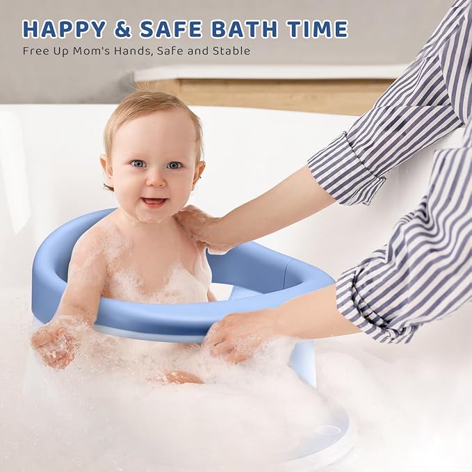 Baby Bath Seat, Infant/Toddler Sit Up Bathtub Seat - Image 3