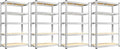 REIBII Storage Shelves 2020LBS Garage Shelving Heavy Duty Metal Shelving by REIBII