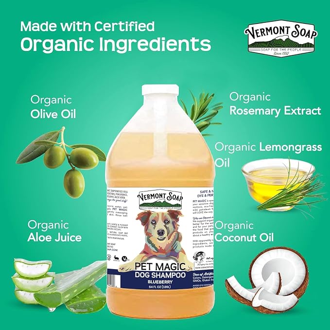 VERMONT SOAP Organics Pet Shampoo - Image 4