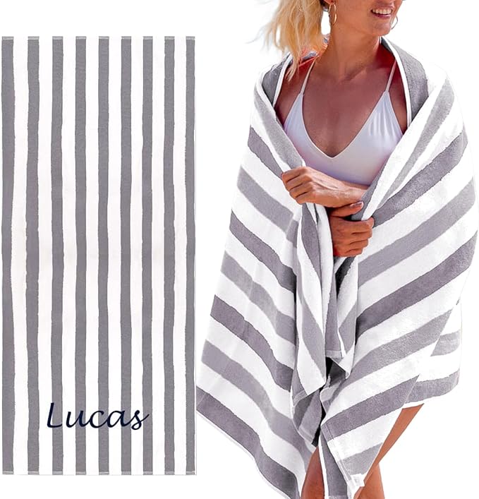 Personalized Passion Beach Towels by PersonalizedPassion
