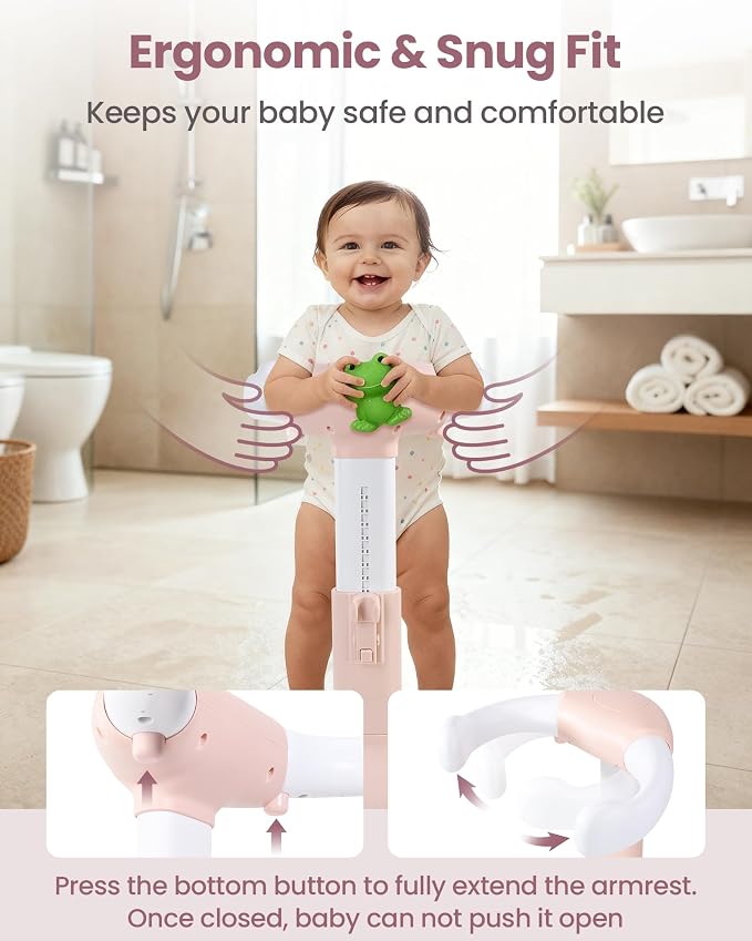 Baby Shower Stand for Infant to Toddler 6–36 Months, Baby Bath Stand Support - Image 6