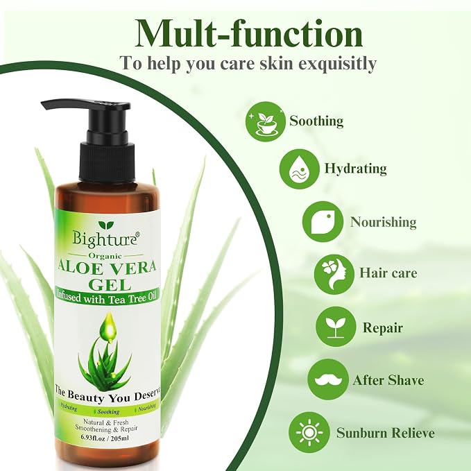 Aloe Vera Gel with Tea Tree Oil - Image 4