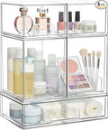 Stackable Storage Drawers Set of 5 Pack, Acrylic Organizers and Storage by Unknown