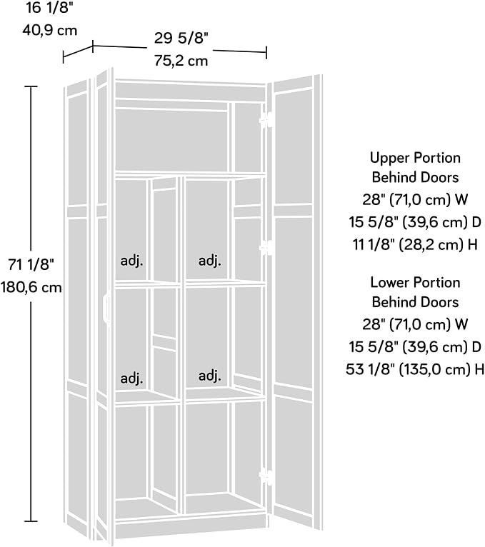 Sauder Select Storage Cabinet/ Pantry cabinets - Image 10