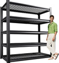 Garage Shelving, Heavy Duty Garage Storage Shelves, Metal Shelving Unit by XCXVVB