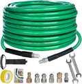 Hourleey Sewer Jetter Kit for Pressure Washer 50FT, 4000 PSI Drain Cleaner Hose by Hourleey