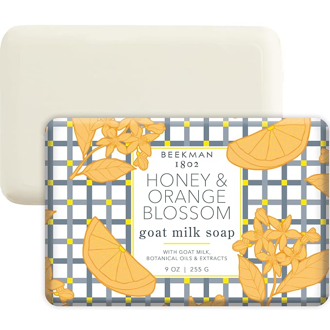 Beekman 1802 Goat Milk Body Soap Bar, Honey & Orange Blossom by Beekman1802