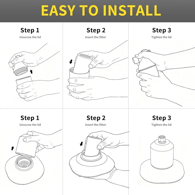 Shower Filter Replacement Compatible - Image 5
