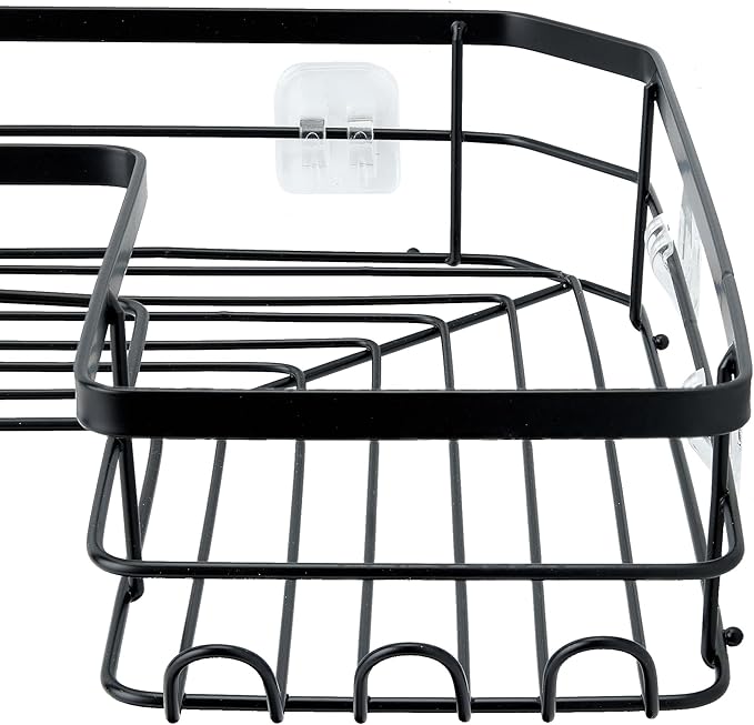 Amazon Basics Corner Shower Caddy Organizer, Stainless Steel - Image 3