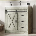 4ever2buy Farmhouse Bathroom Vanity, Vanity by 4ever2buy