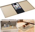 URMONA Waterproof Silicone Under Sink Mat 40'' x 22'' Shelf Liner by URMONA